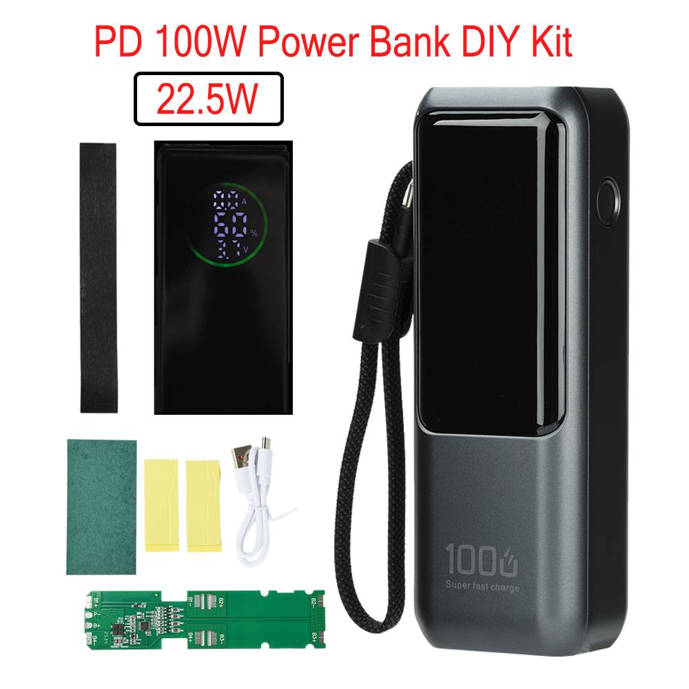 Diy Electronics Gadgets - PD 100W Fast Charging Power Bank