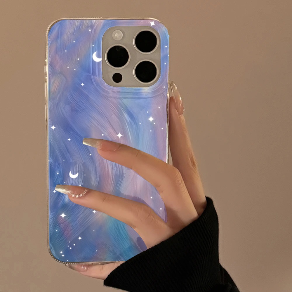 Samsung Galaxy S25 - Fashion Glitter Starry Gradient Hard Phone