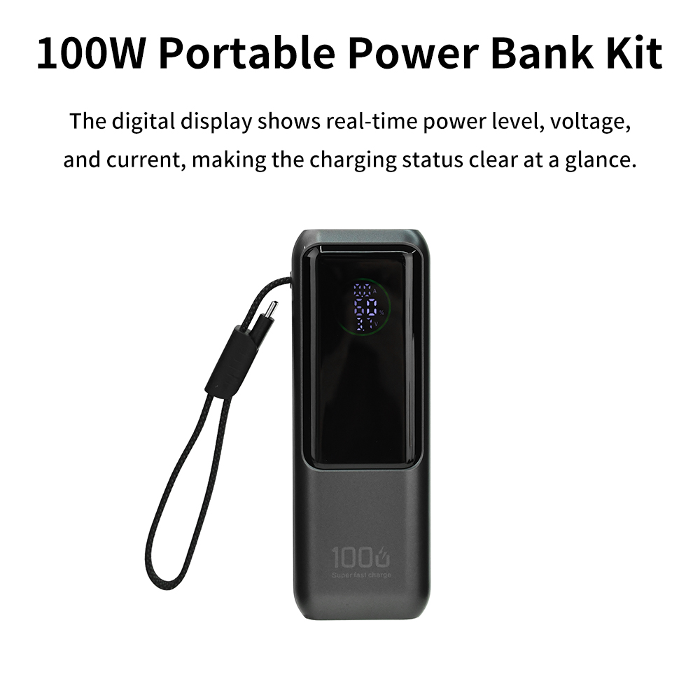 PD 100W Fast Charging Power Ba - đánh giá và giá Diy Electronics Gadgets