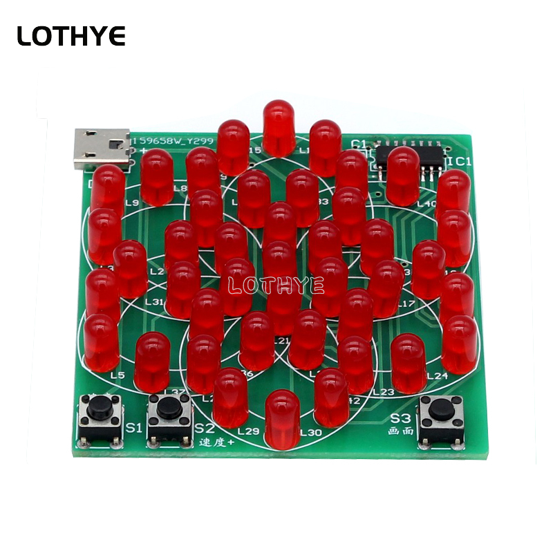 43 LED Multi Style Pattern Ele - đánh giá và giá Diy Electronics Gadgets