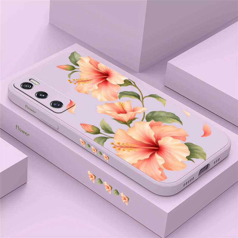 Two Pink Lilies Pattern Case F - đánh giá và giá Vivo V40