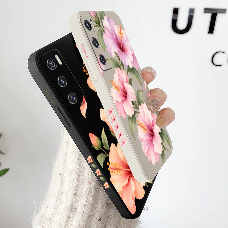 Two Pink Lilies Pattern Case F - đánh giá và giá Vivo V40