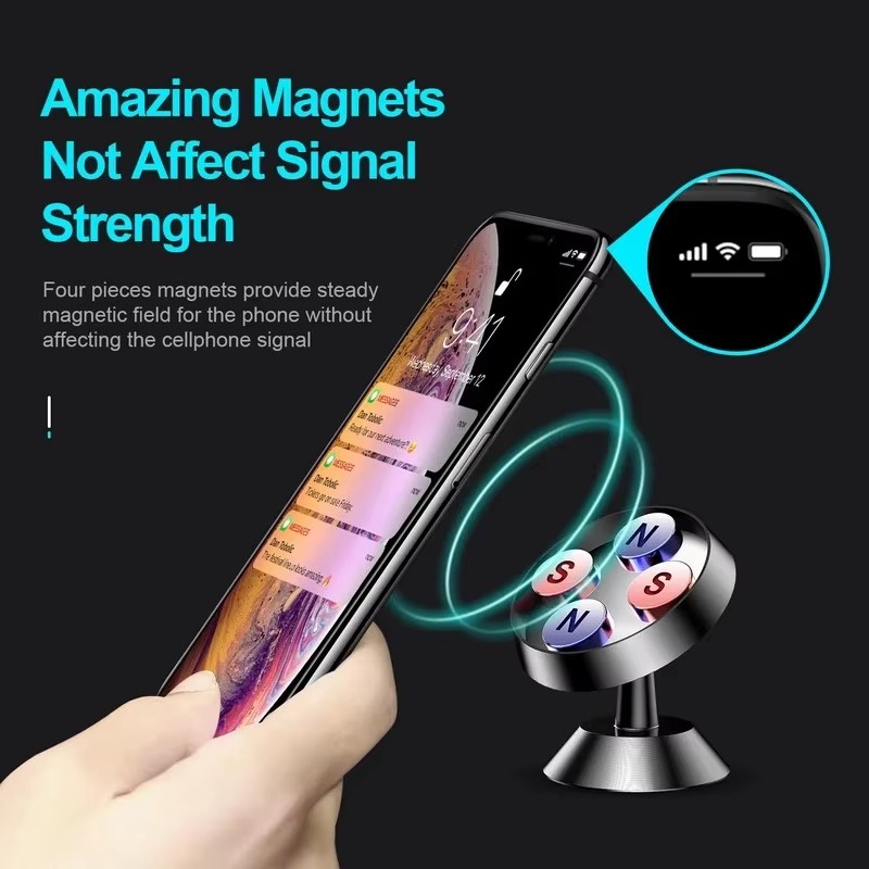 Magnetic Car Phone Holder Magn - đánh giá và giá Useful Electronic Gadgets