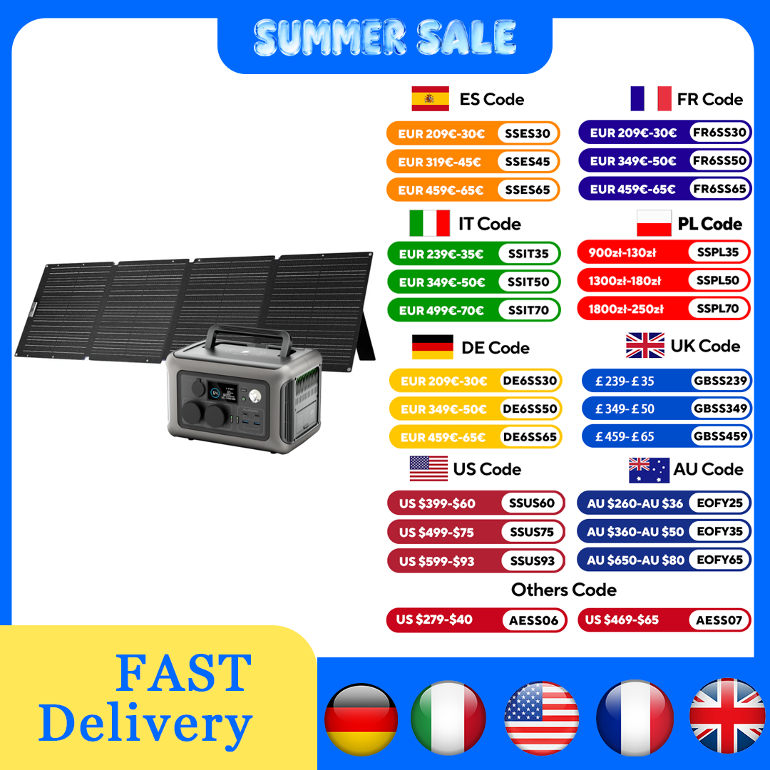 ALLPOWERS R600 Power station 2 - đánh giá và giá Solar Powered Charger