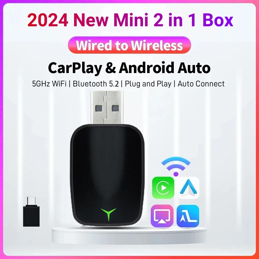 New Wired To Wireless Carplay  - đánh giá và giá Electronics And Gadgets