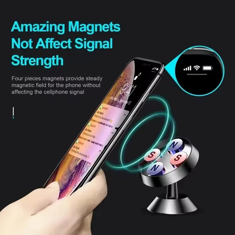 Magnetic Car Phone Holder Magn - đánh giá và giá Useful Electronic Gadgets